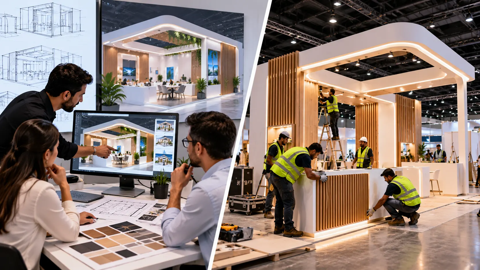 Exhibition Stall Designer vs. Exhibition Stall Fabricator: What’s the Difference?